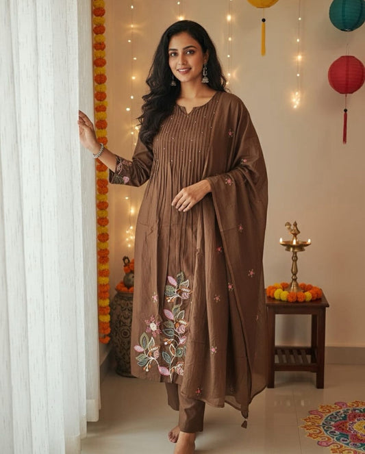 NEW ARIVELLS PURE COTTON 60 60 SUIT SET