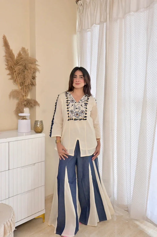 Premium Kali Pant Co-ord Set for Women-REET