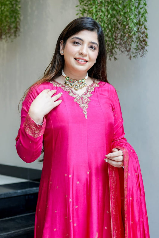 Premium Banarasi Anarkali Set