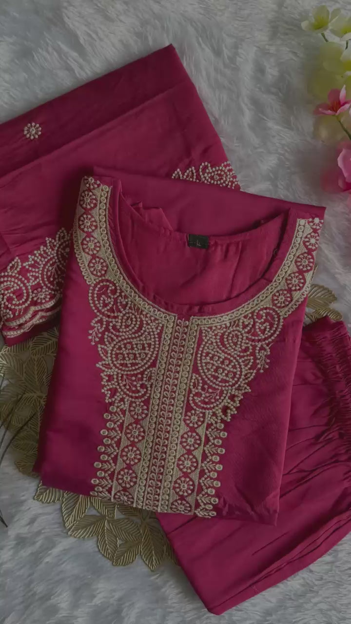 New Designer Kurti Pant Dupatta Se